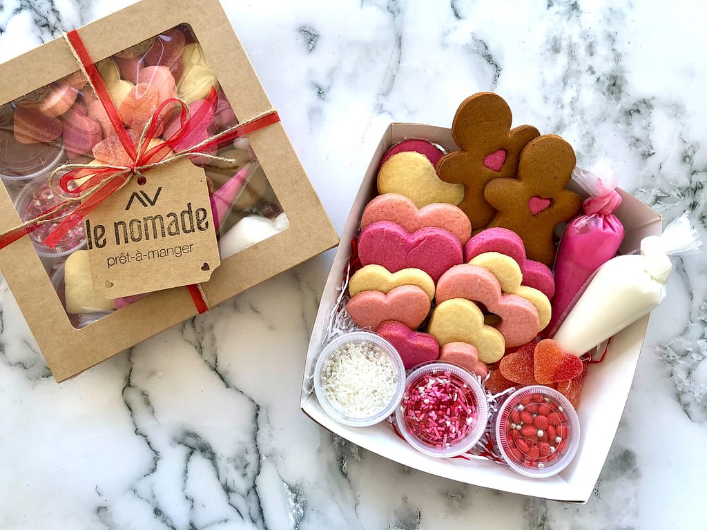 Biscuits de la Saint-Valentin à décorer